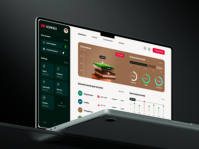 Case Study: Agrinex Branding, Farming Platform & Website case study design interface product service startup ui ux web website