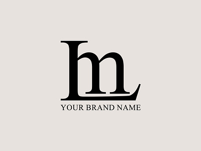 LM clothing brand logo brand design brand identity brand logo business logo design illustration letter logo lm clothing lm clothing design lm clothing logo lm initial logo minimalist logo monogram logo