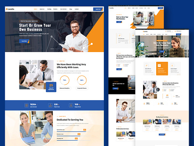 Lendiz – Loans & Funding Agency WordPress Theme funding agency loan web design web development wordpress theme