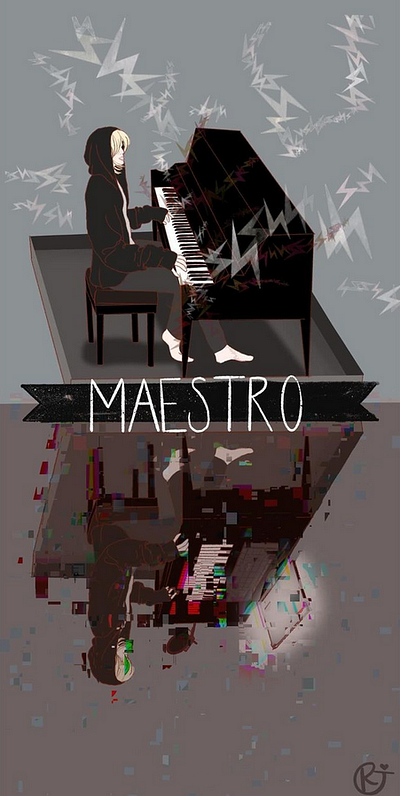 Maestro art digital graphic illustration kpop seventeen