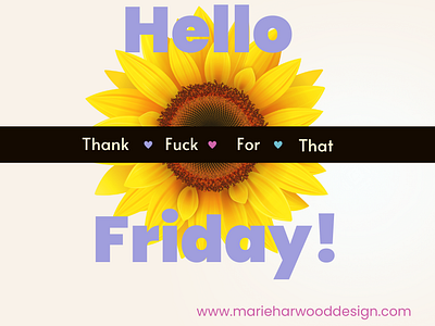 Thank Fuck its Friday Series 3d branddesign branddesigner branding design flower friday graphic design graphicdesign graphicdesigner graphics heartshaped illustration logo ui vector webdesign website woman womeninbusiness