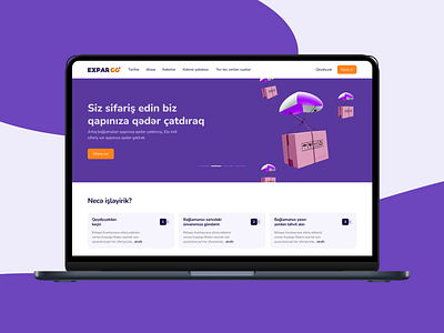 Cargo Web design ui ui case web design