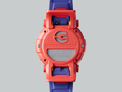 Casio G-Shock Evolution 3d branding casio cgi cineam4d coronarenderer graphic design watch