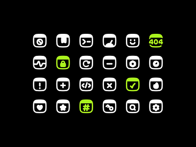 Trendy Programming UI windows icons - Flex Remix branding design flat flex icons illustration illustrator logo minimal programming remix streamline streamlinehq trendy ui vector