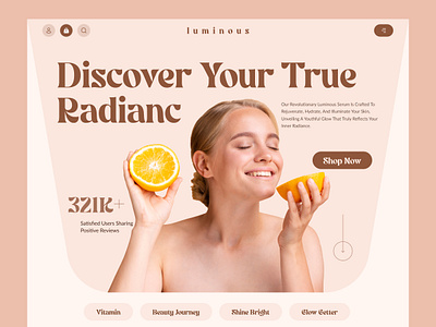 Skincare Product landing page design agency ai ai design ckin care design agency designer ecommerce health care landingpage product product design product designer ui designer uiux uiux design web design website design