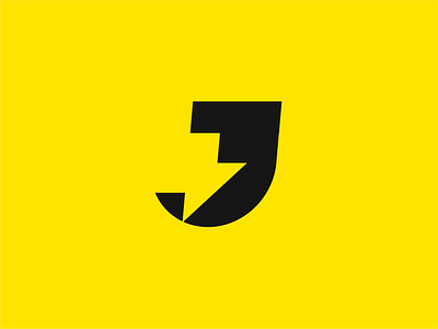 J Spark - Logo Design Concept branding design flash flat graphic design illustration j letter j lightning logo logo design minimal modern spark ui ux vector yellow
