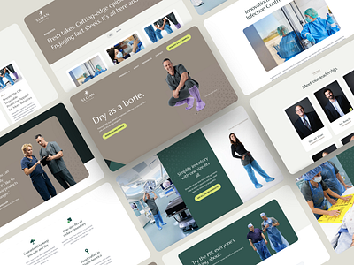 Sloan Medical - Website branding custom photography graphic design medical ui ux web design website