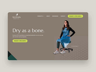 Sloan Medical - Website medical ui ux web design website