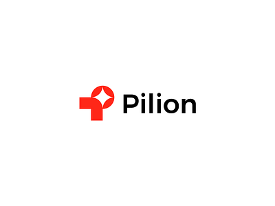 Pilion brand branding design graphic design illustration logo logo design minimal modern pilion