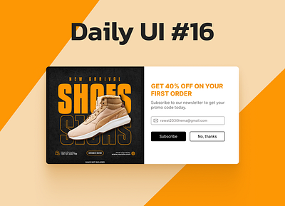 Daily UI #16 app branding daily ui daily ui challenge graphic design logo typography ui ux vector