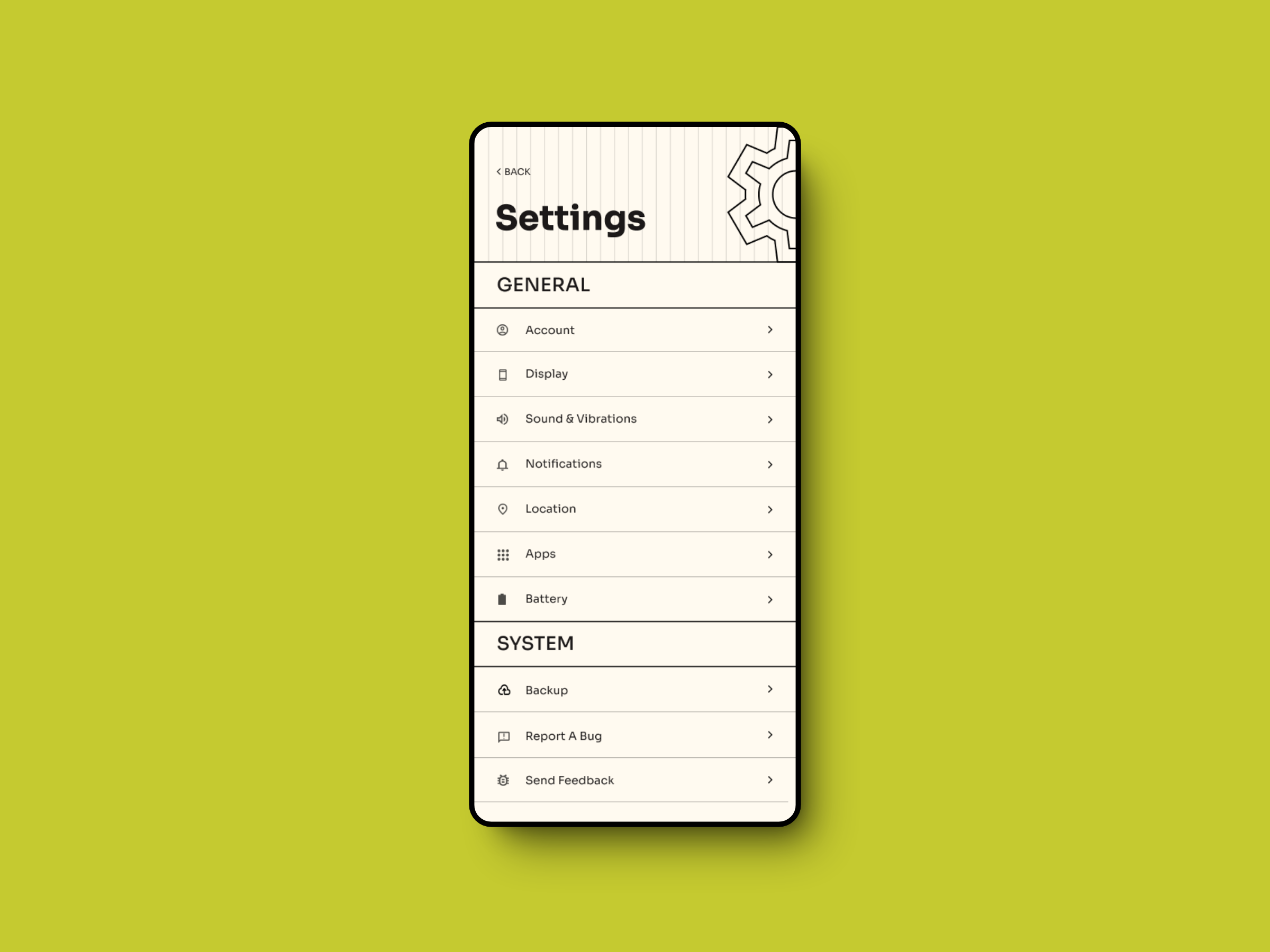 Daily UI - 007 dailyui ios settings page