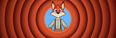 Frankie the Fox cartoon character character design community fox furry furryous illustration nft opentocommissions