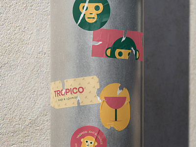 TROPICO Identity apparel branding bundle business card design download identity logo mockup mockups outdoor psd sticker template typography