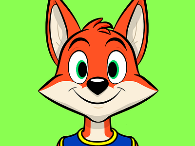 Frankie The Fox PFP cartoon comic community creator design fox foxy furry furryous nft opentocommissions