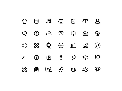 Consistent Icon Set for Our Company Departments designer community