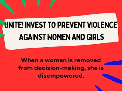 GBV Campaign Flyer branding graphic design typography