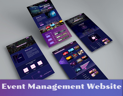 Connect Event Management Website advertising brand identity branding design designer event management events figma graphic design illustration logo mockup ui uiux ux web design website design