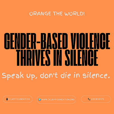 GBV Campaign 2023 campaign flyer gbv graphic design
