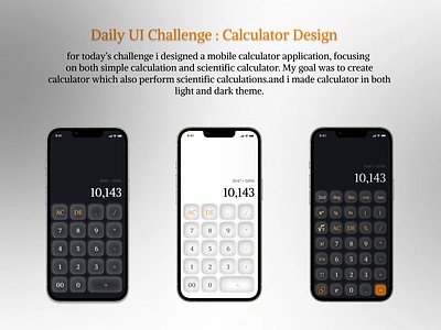 Calculator Design #dailyui 004 calculator design dailyui dailyuichallenge figma landingpage ui ui design uiux