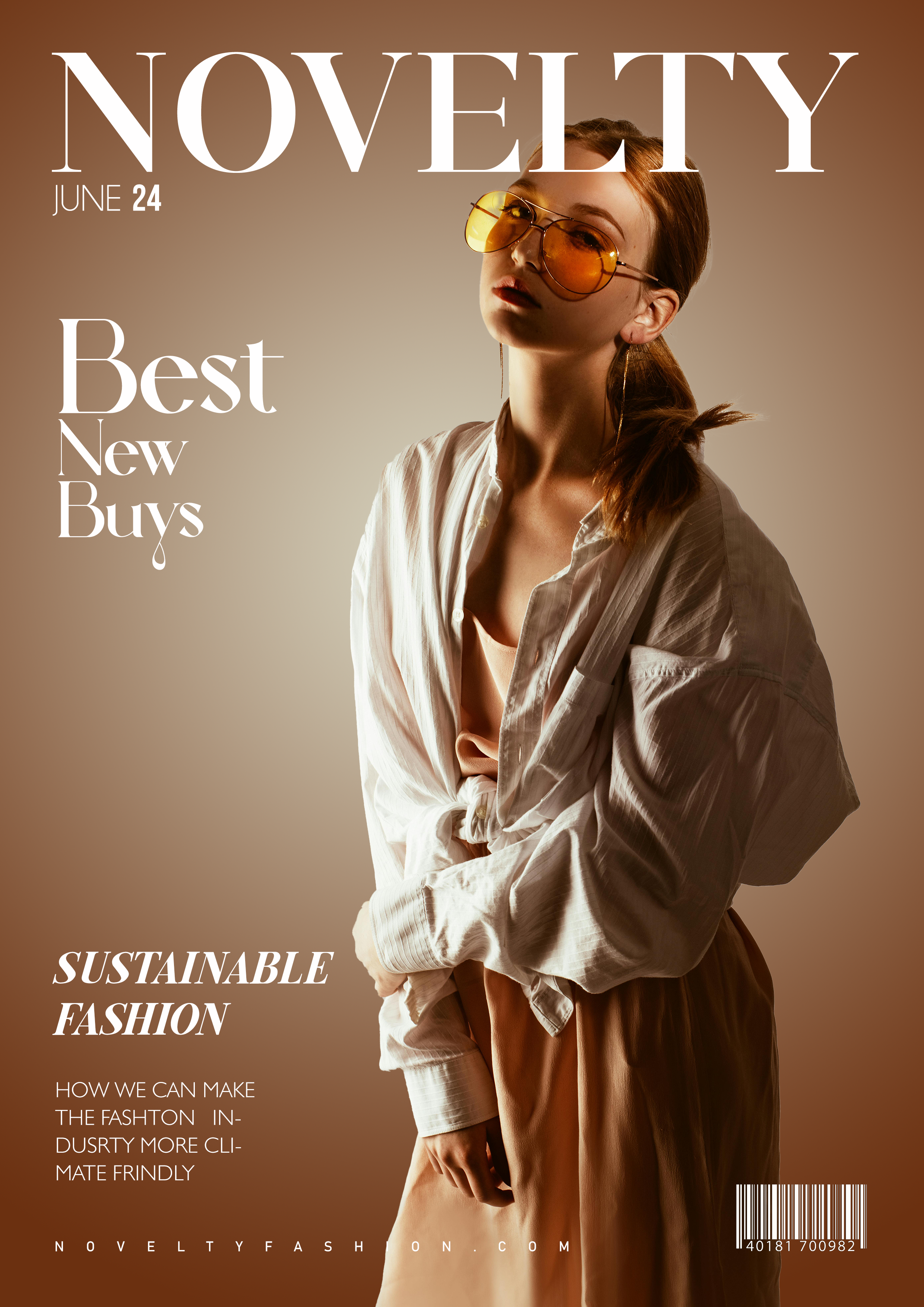 Novelty magazine cover design magazine cover design photoshop