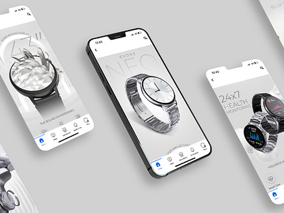 A Smartwatch Landing Page Idea That Ticks All the Boxes! creative graphic design landing page modern layout smart watch ui user experience user interface uxui design web design website design