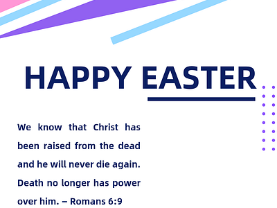 DC Joy Easter flyer graphic design