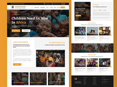 Charity & Nonprofit Website Design charity charity website child charity community website donate education education website empowerment events gender helping hands homeless human rights ingo ngo website non profit product design school donation uiux volunteer