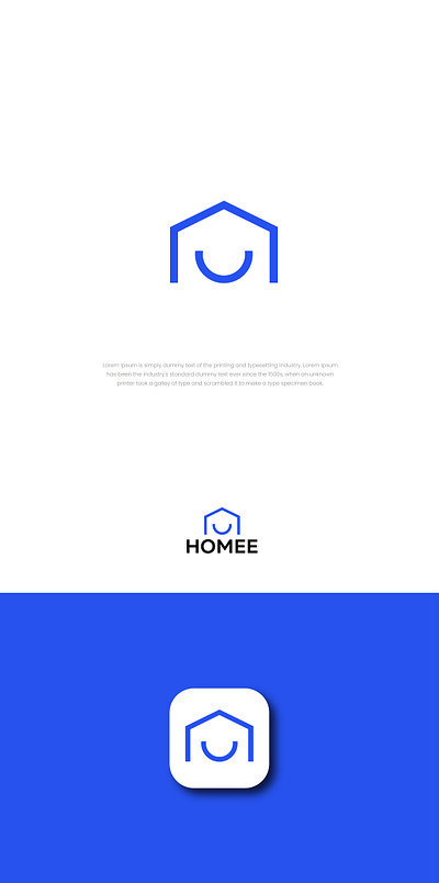 Real Estate Logo for HOMEE brand logo branding branding design business logo corporate design creative design design designpark14 graphic design home logo logo logo creation logo creator logo design logo folio logo maker logo making property logo real estate real estate logo