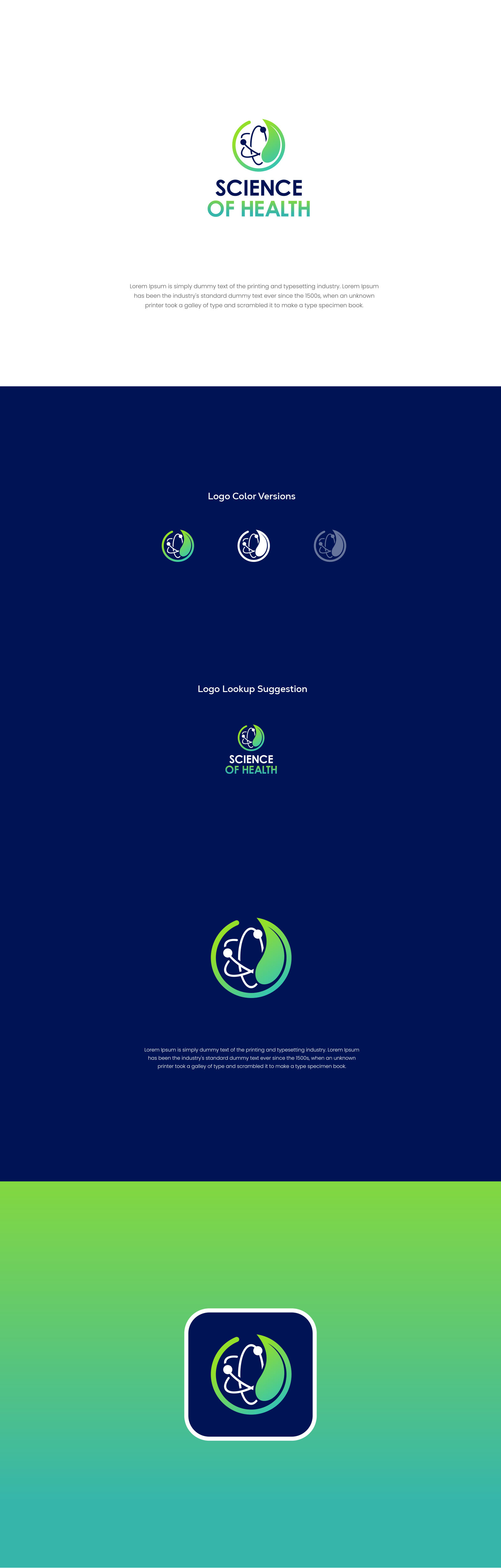 Logo For Science Oh Health brad logo designer brand logo branding branding design corporate design creative design creative logo design designpark14 graphic design logo logo creation logo creator logo design logo designer logo maker logo making logos minimal logo minimalist