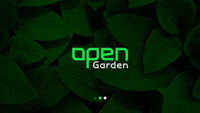 garden logo branding design garden logo graphic design illustration logo sakibart typography vector