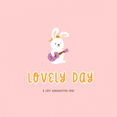 LOVELY Day - Handwritten font by EGAFontStudio children book fonts children fonts font font design fonts handwriting font handwritten font kids fonts playful children font sans font typeface typography