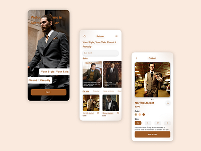 Men Clothing App app app design appdesign design figma men clothing men clothing app ui uiux user interface