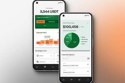 DeFi Savings and Budgeting App andriod binance budget budgeting app crypto cryptocurrency defi fianance app finance mobile app web3