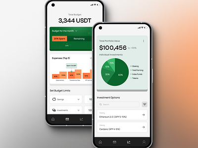 DeFi Savings and Budgeting App andriod binance budget budgeting app crypto cryptocurrency defi fianance app finance mobile app web3