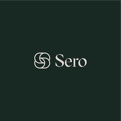 Sero Health Logo branding graphic design logo