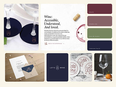 Branding for fun wine community and educational workshops brand branding coasters fall brand graphic design italian logo rustic soft traditional warm wine wine glass