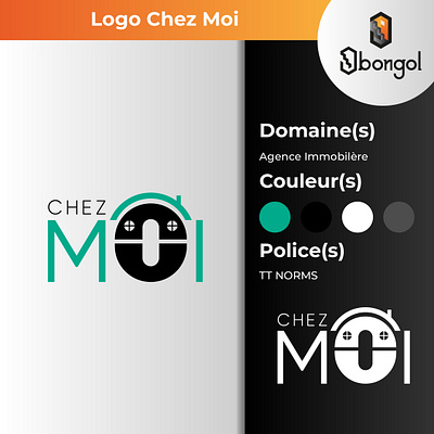 Logo Chez Moi branding graphic design logo