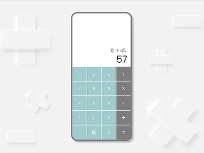 Daily UI Challenge Day 4 3d animation branding calculator challenge dailyui day4 graphic design logo motion graphics ui ux