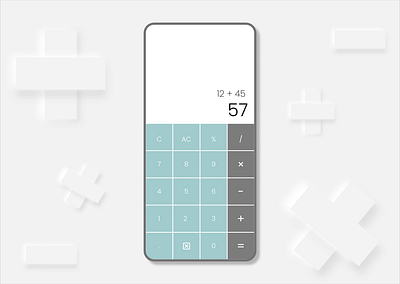 Daily UI Challenge Day 4 3d animation branding calculator challenge dailyui day4 graphic design logo motion graphics ui ux