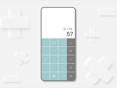 Daily UI Challenge Day 4 3d animation branding calculator challenge dailyui day4 graphic design logo motion graphics ui ux