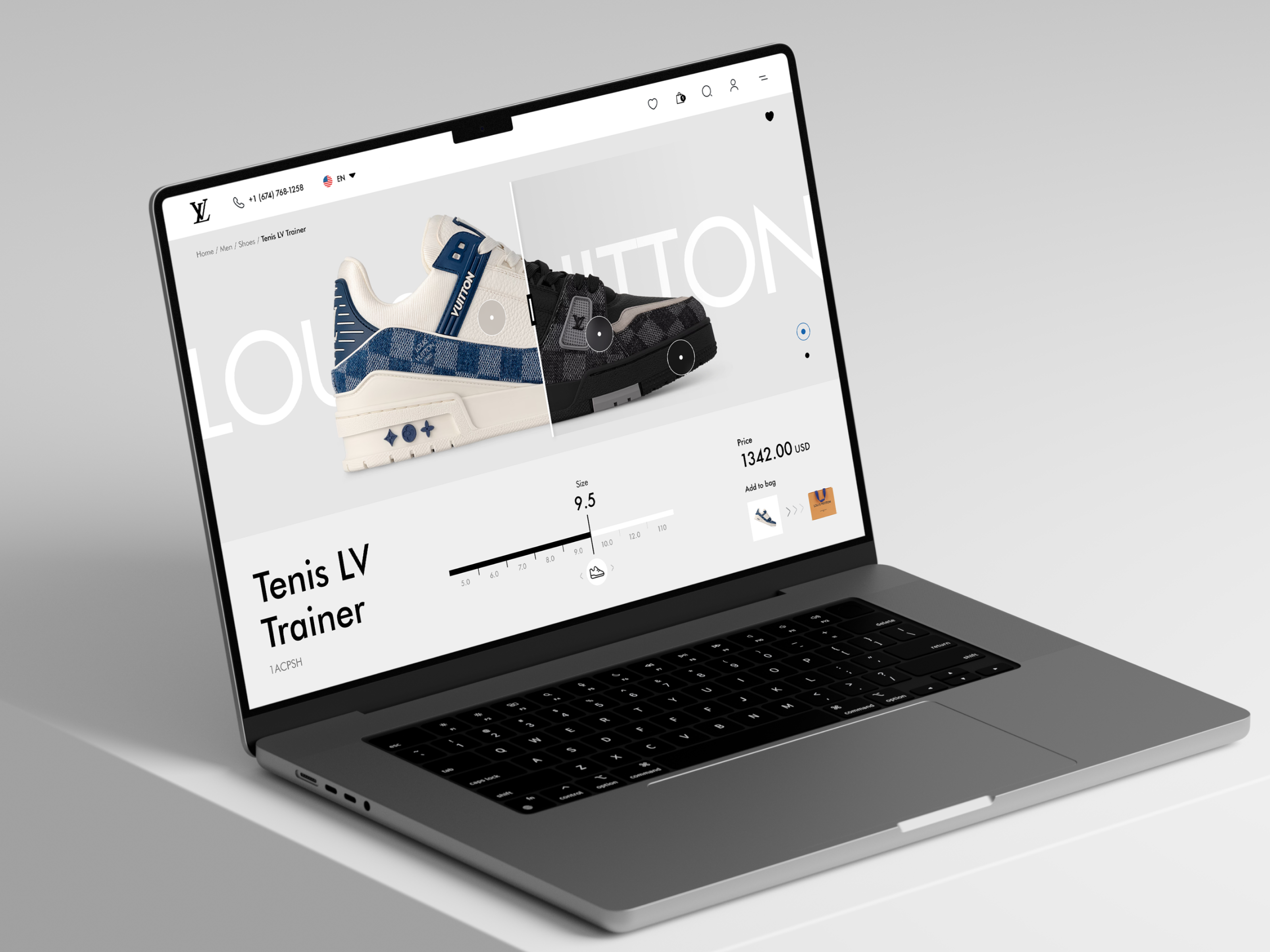 💻 Website E-commerce LOUIS VUITTON By Angel Villanueva For Orizon: UI ...