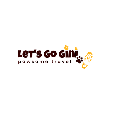 Letsgogini.com logo design