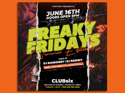 Night Club Flyer Template rb