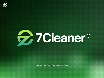 7Cleaner® — Garbage Cleaning Service ✨ brand branddesign branding cleanerlogo cleaning design garbagelogo graphic design green logo logodesign logos ui ux vector