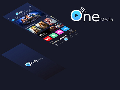 OTT Platform Concept App branding ui