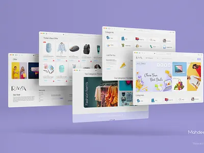 E-commerce Website Design e commerce graphic design hero section landing page ui uui design ux ux design web design website design