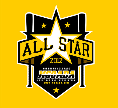 All Star baseball enotsdesign logo sports