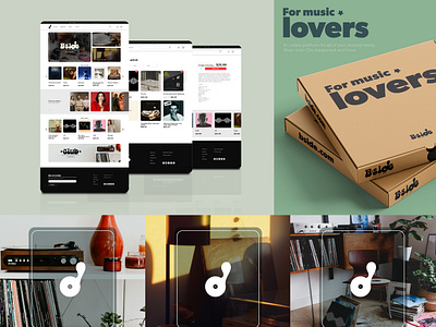 B-Side Records - Design Concept brand branding design designer graphic design illustration logo vector