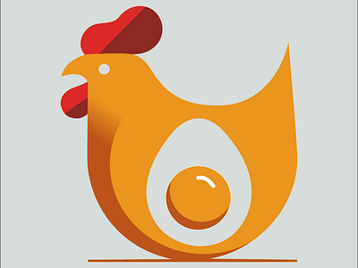 chicken design graphic design illustration logo typography vector