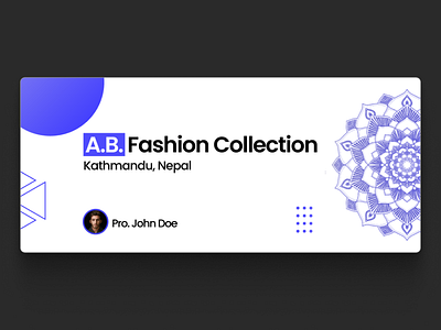 Fashion Collection Banner Design banner design branding fashion collection